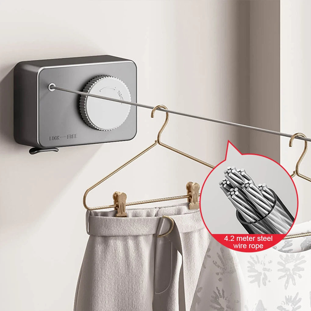 HideAway Line™ Invisible Retractable Clothesline