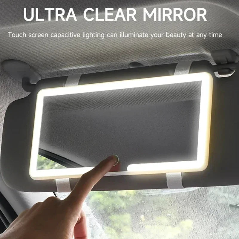 QuickGlam Visor™ Sun Visor Mirror